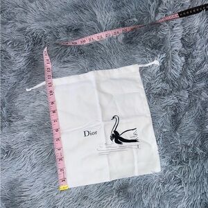 Authentic Luxury Dior Swan Dust bag 10x11